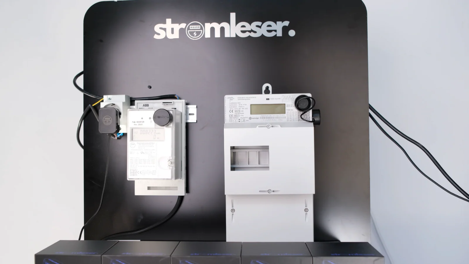 Strom on meter