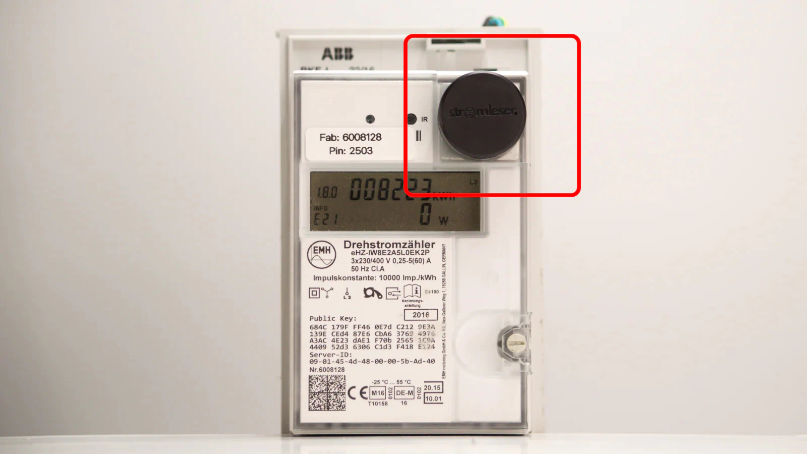 Connected on meter