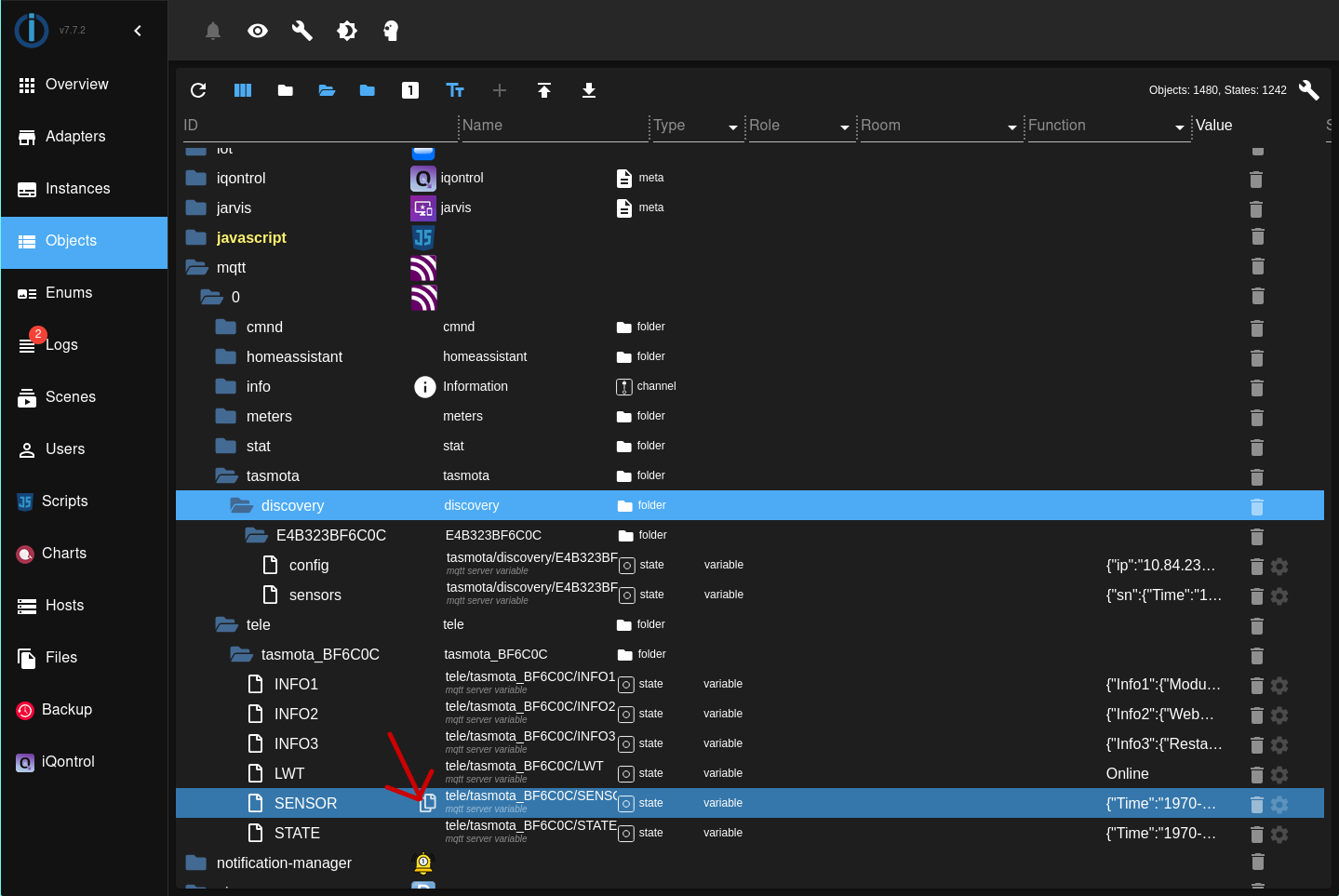 MQTT Objects